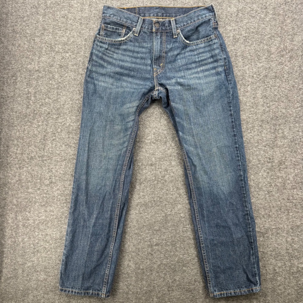 Levis 559 Relaxed Straight Jeans Mens 29 Medium Wash Blue Denim Relaxed Work